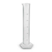 Циліндр поліпропіленовий 50 мл з носиком та рельєфною шкалою. Україна