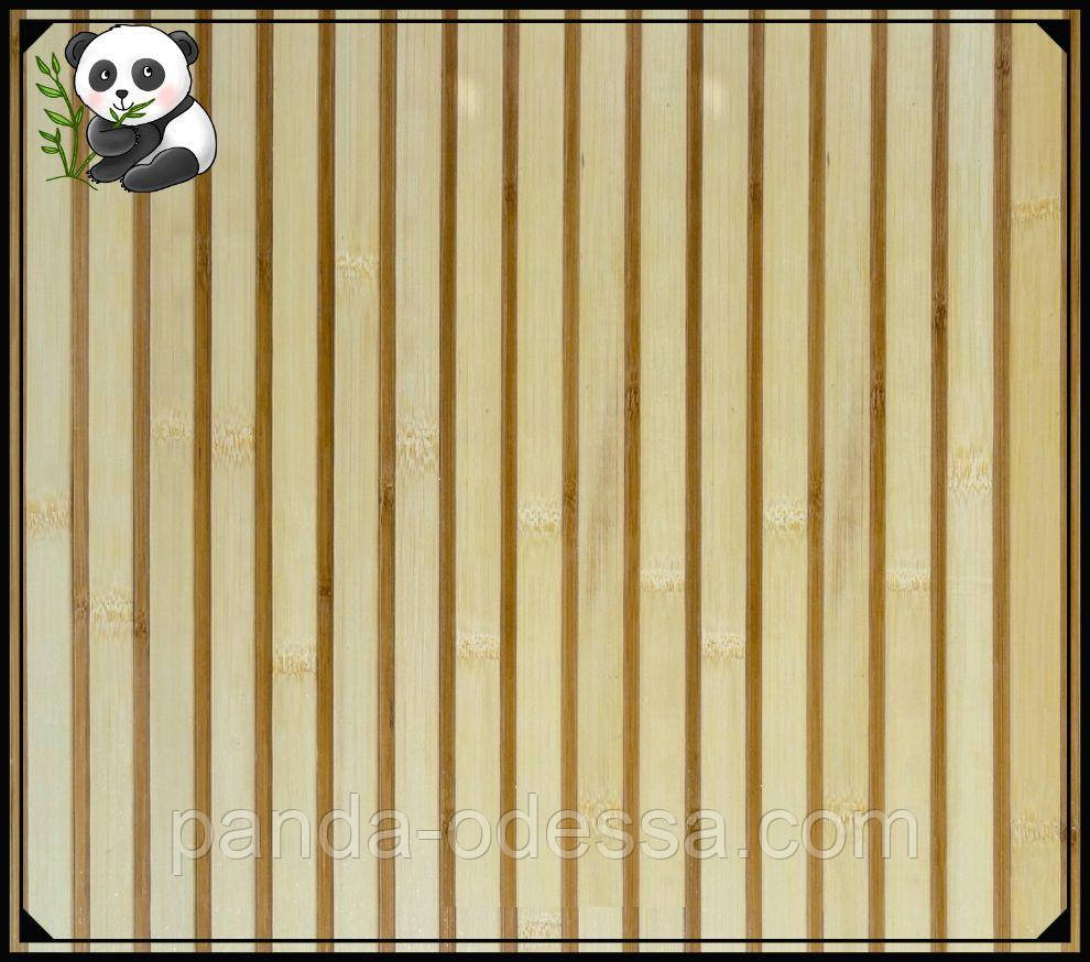 Бамбукові шпалери "Зебра Біла", 0,9 м, ширина планки 17/5 мм / Бамбукові шпалери