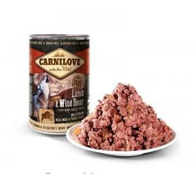 CarniloveDog (Карнилав) Консерви для собак з ягням і диким кабаном 400 гр
