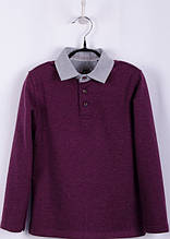 Кофта-регбі хл. BoGi 701.012.5001.12, 140  бордовий