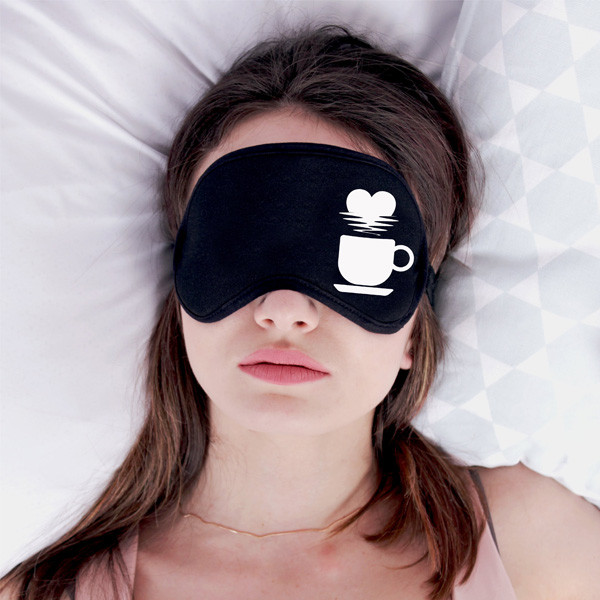 Маска для сна Чашка кофе подарунок, фото 1