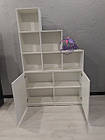 Пристінний стелаж з великою кількістю полиць, фото 4