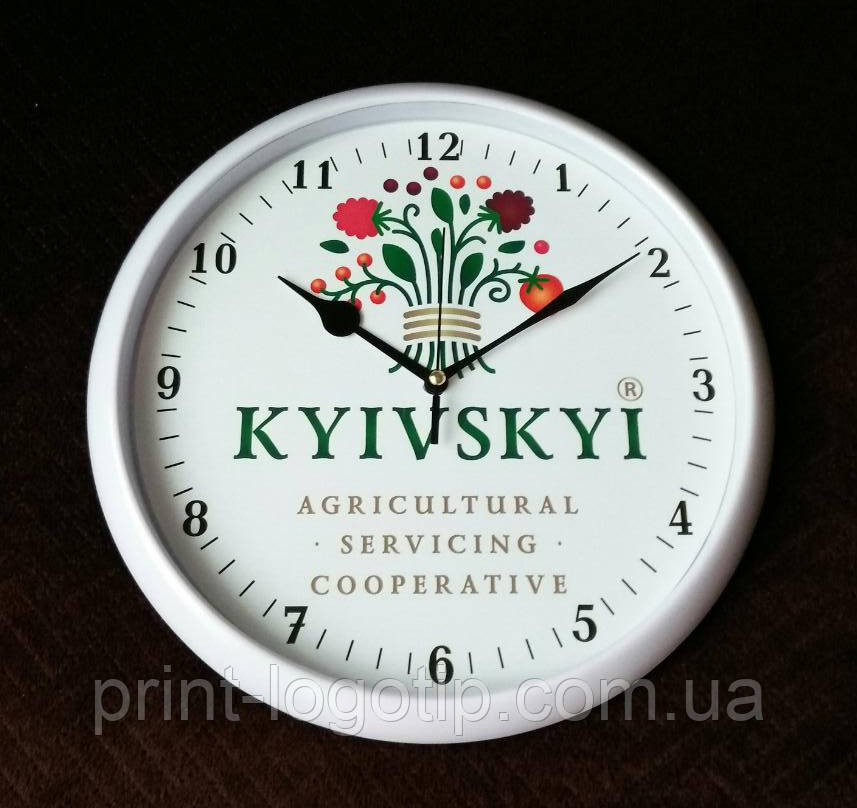 Настінний годинник із логотипом Київ, фото 1