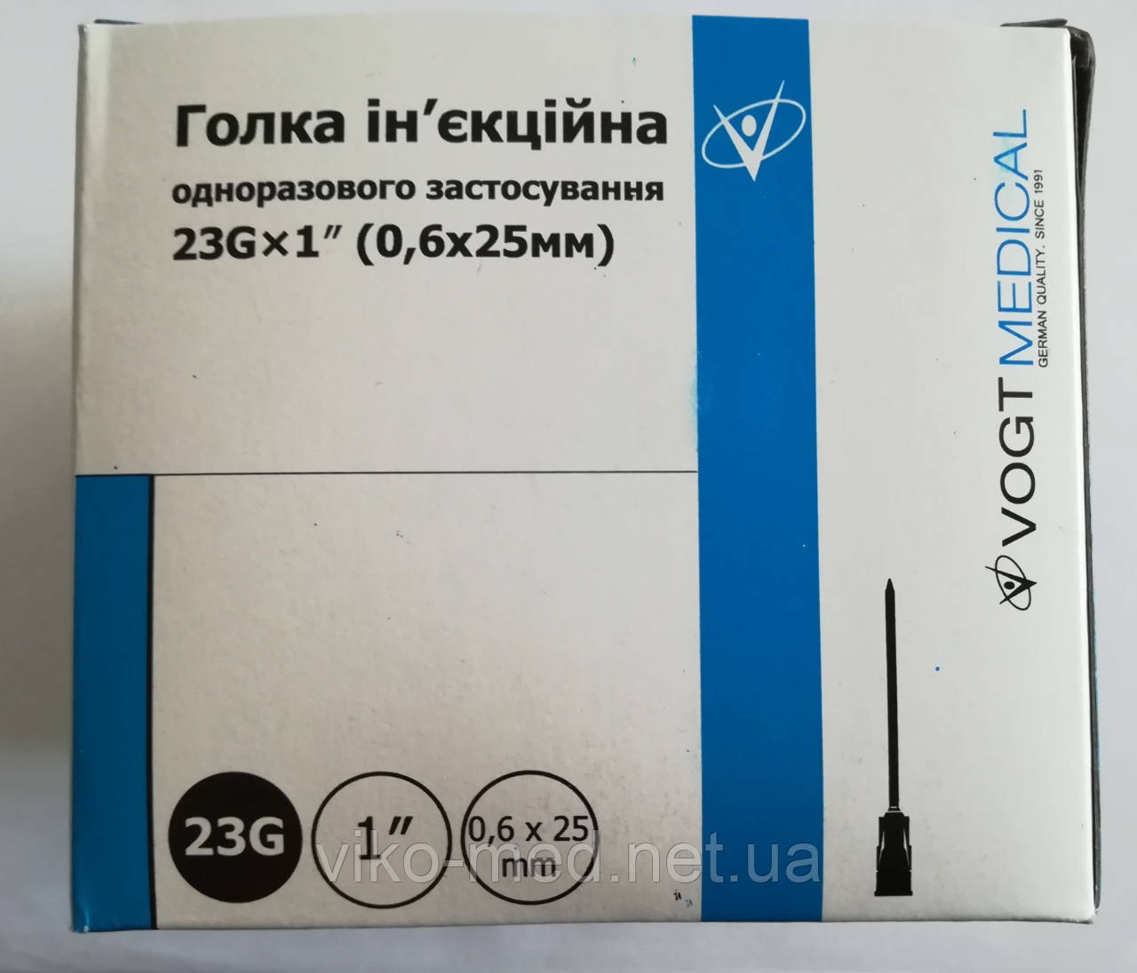 Иглы Vogt Medical G-23 (0,6 х 25 мм) / 100 шт.: продажа, цена в Киеве ...