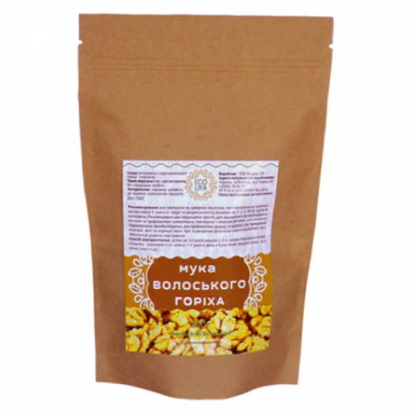 Борошно волоського горіха, 200 гр, фото 1