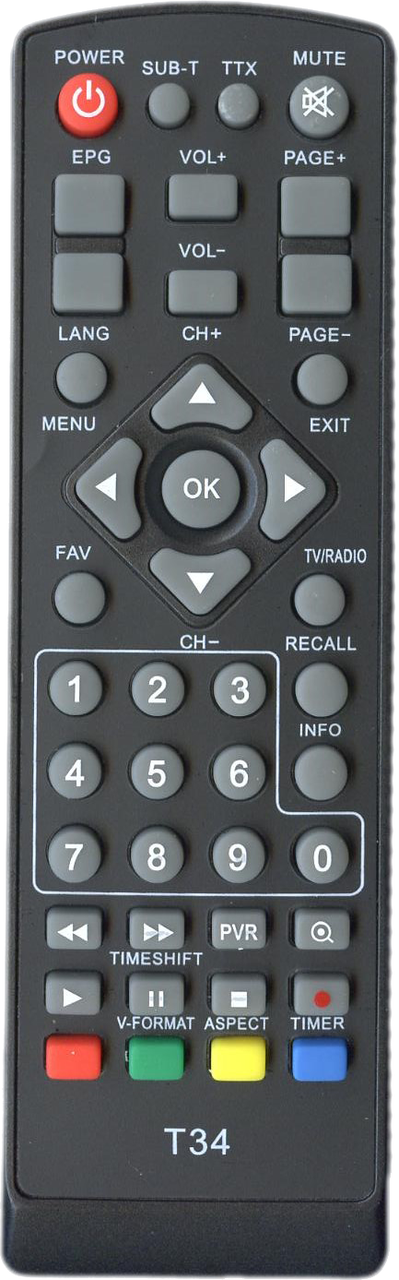 Пульт Т2 для World Vision T34, фото 1