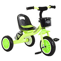 Детский велосипед трехколесный с корзиной Turbo M 3197-M-2 Light Green