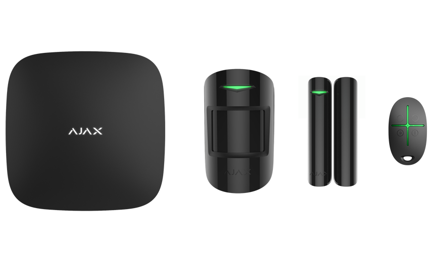 Комплект бездротової сигналізації Ajax StarterKit чорний