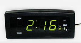 Електронний годинник-будильник Caixing CX-818-1 настільний годинник у строгому лаконічному стилі