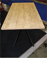 Стіл обідній Ікс 160 Лофт, вибір кольору каркаса та стільниці, стиль Loft, Метал-Дизайн, фото 5