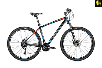 Велосипед Spelli SX-5900 27,5" 2019 чорно синій