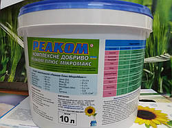 Підживлення Кукурудзи комплексним хелатних добрив Реаком Плюс Микромакс у вигляді суспензії 1-1,5 л/га. Тара 10л.