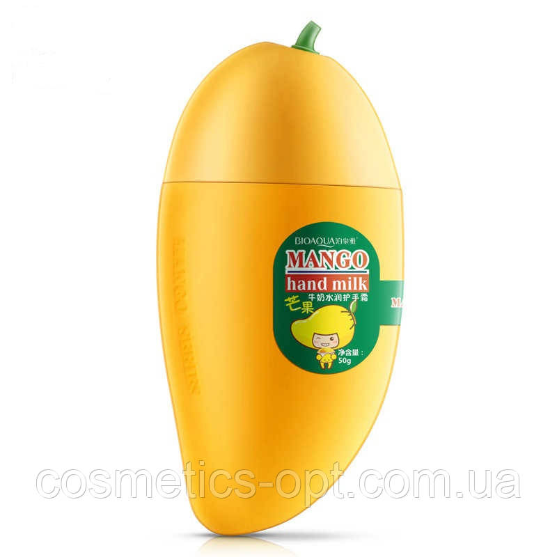 Крем-молочко для рук Bioaqua Fruit Hand Cream Манго, 50 g
