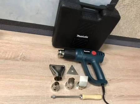 ✔️ Фен будівельний Makita ZF2000K | Гарантія якості | + Пластиковий кейс, фото 2