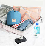 Косметичка органайзер жіноча Барило (синя), фото 4