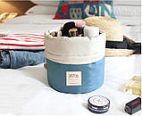 Косметичка органайзер жіноча Барило (синя), фото 2