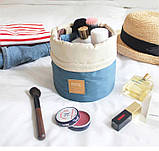 Косметичка органайзер жіноча Барило (синя), фото 6