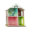 Кукольный домик с балконом МДФ, 58х31х53см., фото 3