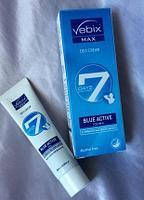 Антиперспирант длительного действия Vebix Deo Cream Max 7 Days (Вебикс део крем 7 дней) Blue active 10 мл