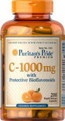 Витамин С Puritan's Pride Vitamin C 1000 mg with Bioflavonoids 200 caps
