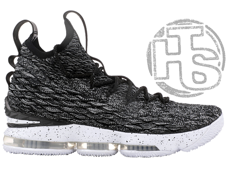 Чоловічі кросівки Nike LeBron 15 Ashes Black/White 897648-002, фото 1