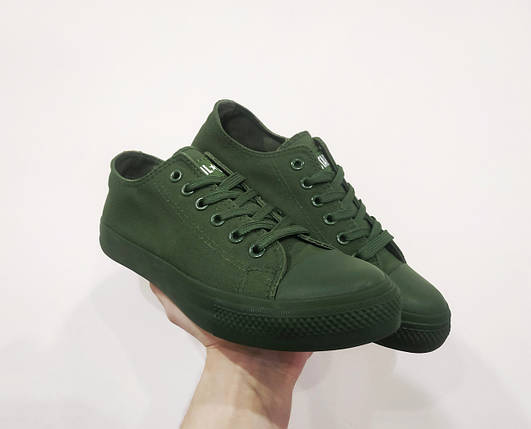 ЗНИЖКА! 38р (24см) кеди ХАКІ конверси AIL STAR під Converse All star, фото 1