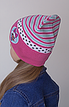 Весняна шапочка  для дівчаток з ляльками Лол (Lol), фото 4