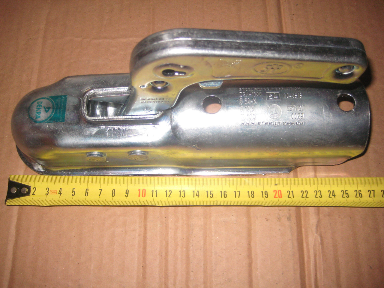 Замок ремкомплект до легкового причепа 1300 кг круг 60 мм ZSK-1300