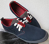 Чоловічі кеди в стилі Levis натуральний нубук чоловічі дівчата якість весна літо осінь супер!, фото 7