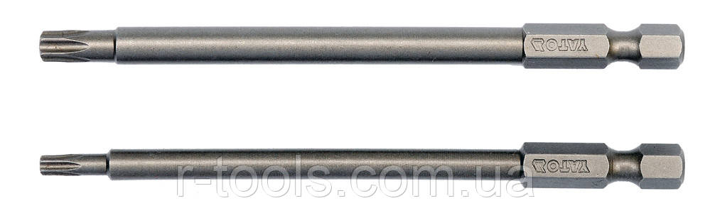 Насадка викруткова TORX SECURITY 1/4" T15/T27 x 100 мм 2 шт Yato YT-0491