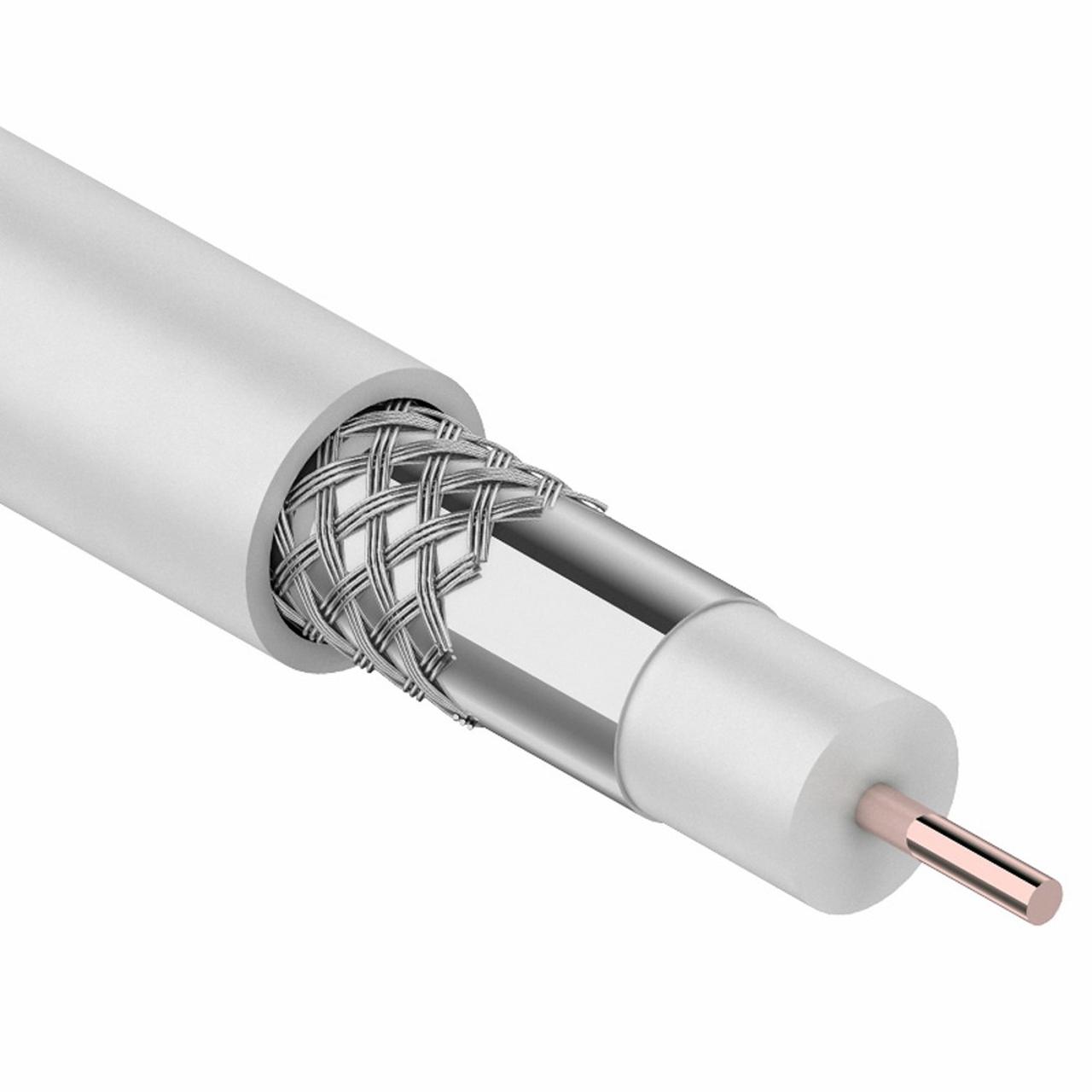 Телевизионный кабель РF 690 BV FinMark белый