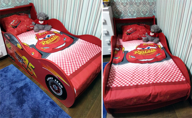 Постельное белье ТАЧКИ Eponj Home полуторный 