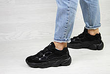 Модні жіночі кросівки Adidas Yeezy 500,чорні 36р, фото 3