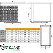 Тепловий інверторний насос Fairland ІРНС55 21,5 кВт (тепло/холод), фото 3
