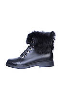 Ботинки Injers чёрные натуральная кожа производство Украина Inj619-43Kblack - размер 36 (23 см) 23,5 см, 37