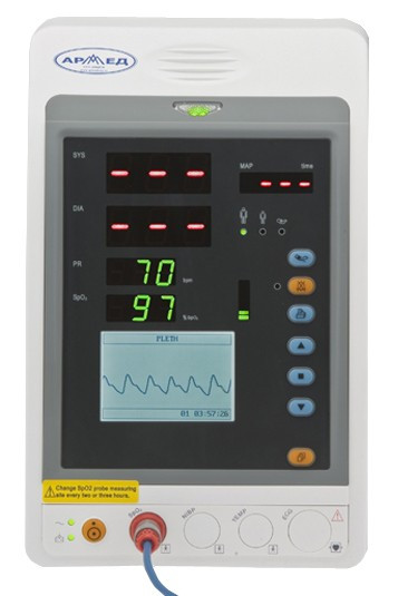 Монитор прикроватный многофункциональный медицинский Праймед PC-900s (SpO2) - фото 1 - id-p927754834