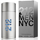 Carolina Herrera 212 Men туалетна вода 100 ml. (Кароліна Еррера 212 Мен), фото 8