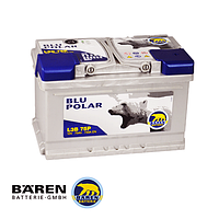 АКБ BAREN 75Ah 730А R+ BLU POLAR (h=175)