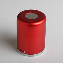 Алюмінієвий дозатор для бавовни, червоний, "DentalMarket"