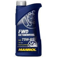 Трансмиссионное масло Mannol FWD 75W85 GL4 Getriebeoel 1л полусинтетика