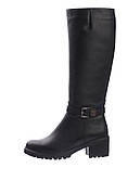 Чоботи жіночі зимові чорні натуральна шкіра Україна Cliford - розмір 36 (24 см)