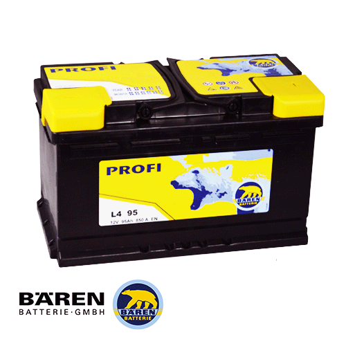 АКБ BAREN 6СТ-95Аз 850А R+ PROFI L495 315*175*190