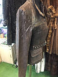 Куртка з натуральної шкіри куртка жіноча натуральна шкіра 44 розмір, фото 2