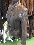 Куртка з натуральної шкіри куртка жіноча натуральна шкіра 44 розмір, фото 5