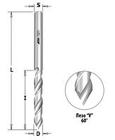 Свердла наскрізні та глухі D=2... D=5