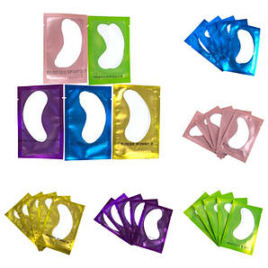 Гідрогелеві патчі під очі COLOR 50 пар для ламінування вій