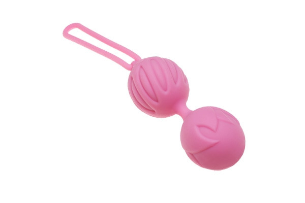 Вагінальні кульки Geisha Lastic Balls Pink (L), 3,9 см