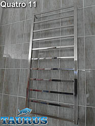 Електрорушник для рушників, водяний і гібридний Quatro 11/1150х450 з нержавіючої сталі. Плоска труба