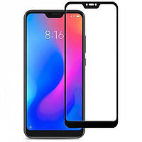 Защитное стекло 3D для Xiaomi Mi8 Lite Black (9H Tempered Glass)