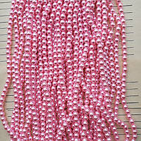 Керамічні намистини, рожеві 6 мм